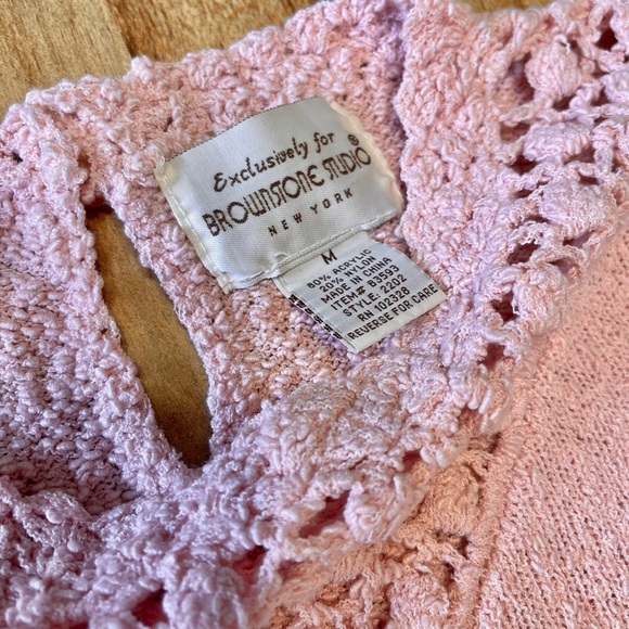 Vintage Short Sleeve Knit Top - Picture 4 of 8